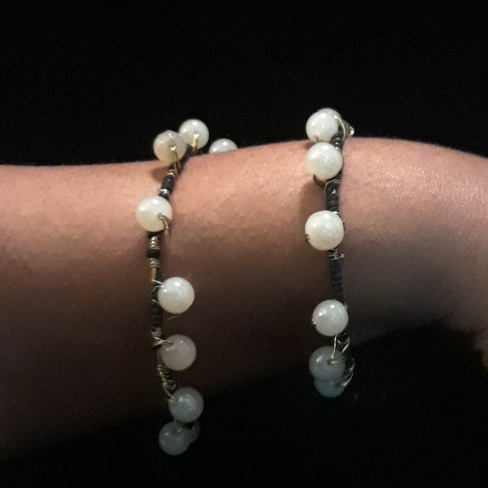 Agate Wrapped Bracelet
